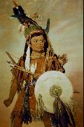 George Catlin Indian Boy oil painting reproduction